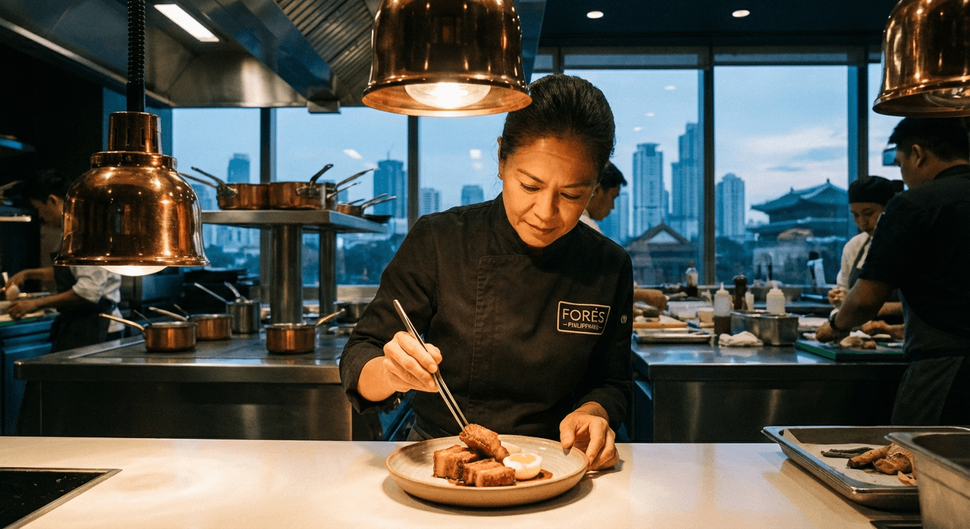 From Manila to Michelin? Filipino Chef Redefines Food, Honors Heritage